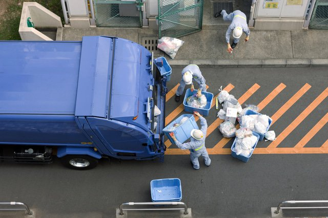 Quy trình phân loại rác ở Nhật Bản