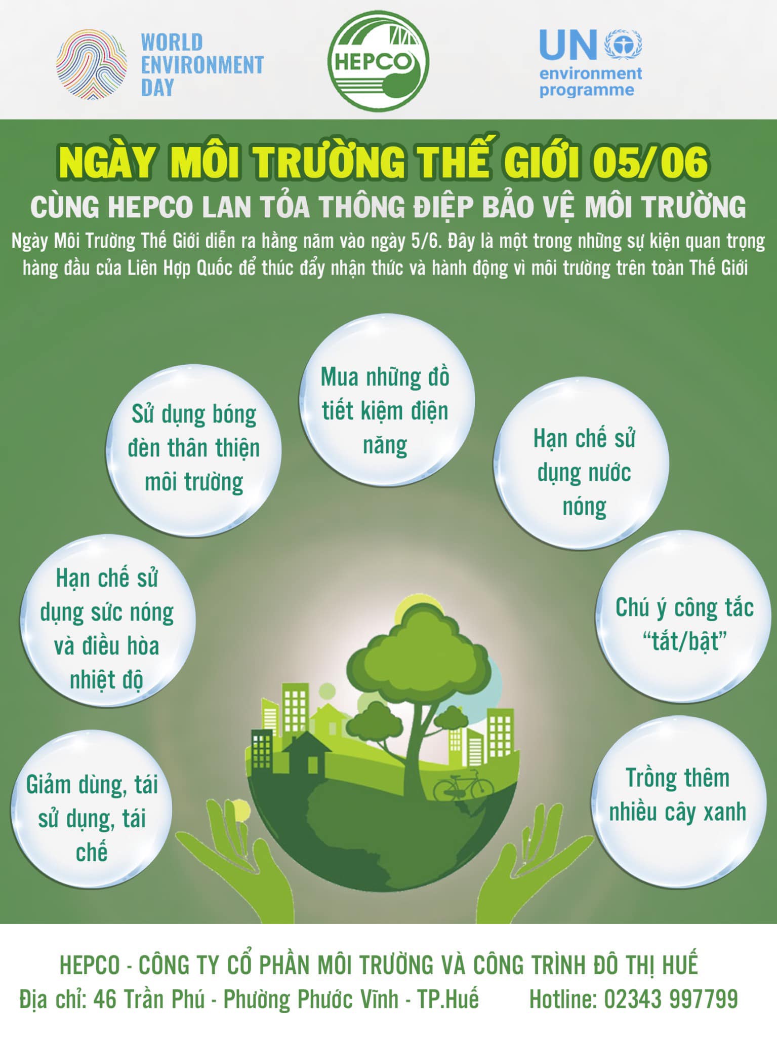 Ngày môi trường thế giới 05/06/2021: Phục hồi hệ sinh thái