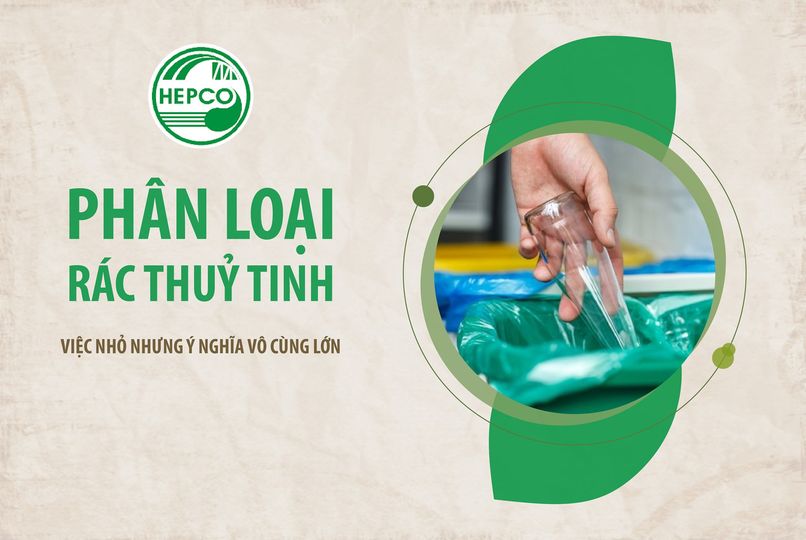 Phân loại rác thủy tinh